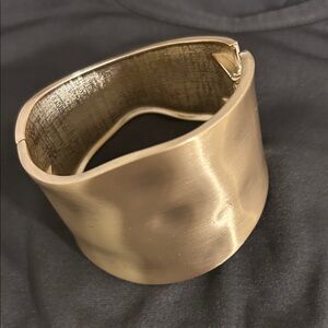 Chic Gold-Tone Cuff Bracelet